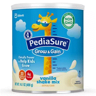 雅培 PediaSure 小安素奶粉 1-10岁 397g 香草味