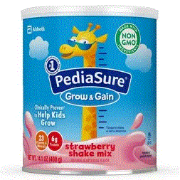 雅培 PediaSure 小安素奶粉 1-10岁 397g 草莓味