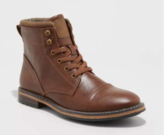 Men's Jeffrey Cap Toe Combat Boots - Goodfellow & Co™